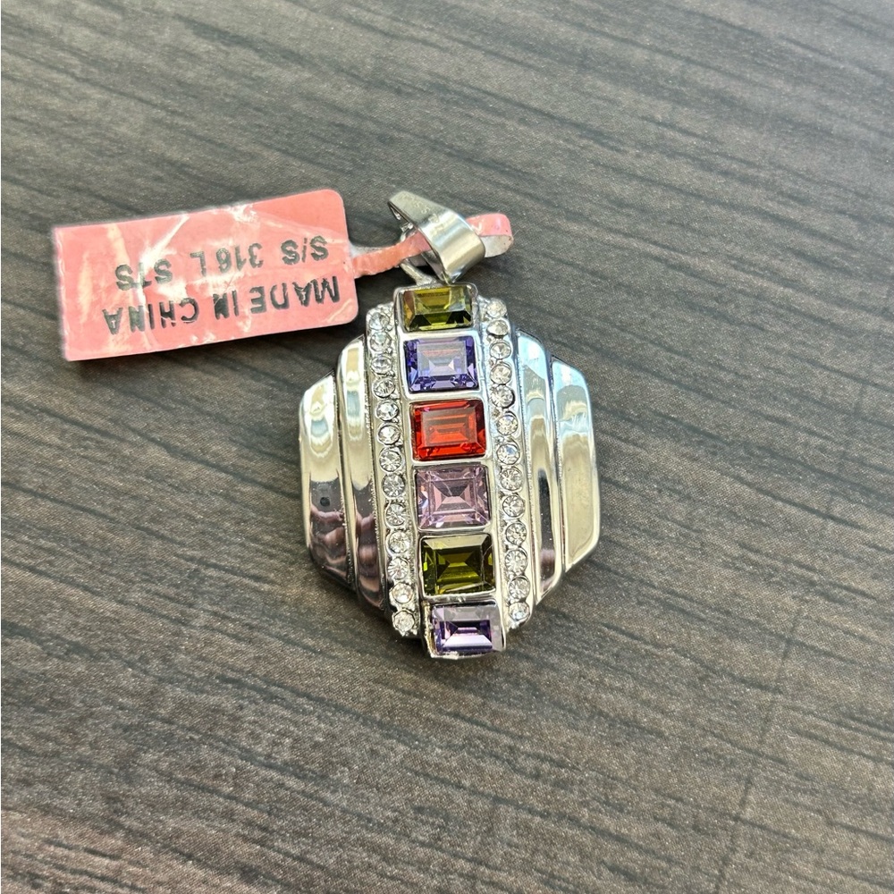 Rainbow Pendant Stainless Steel